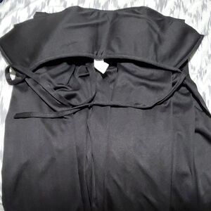 Long Black Vampire Cape